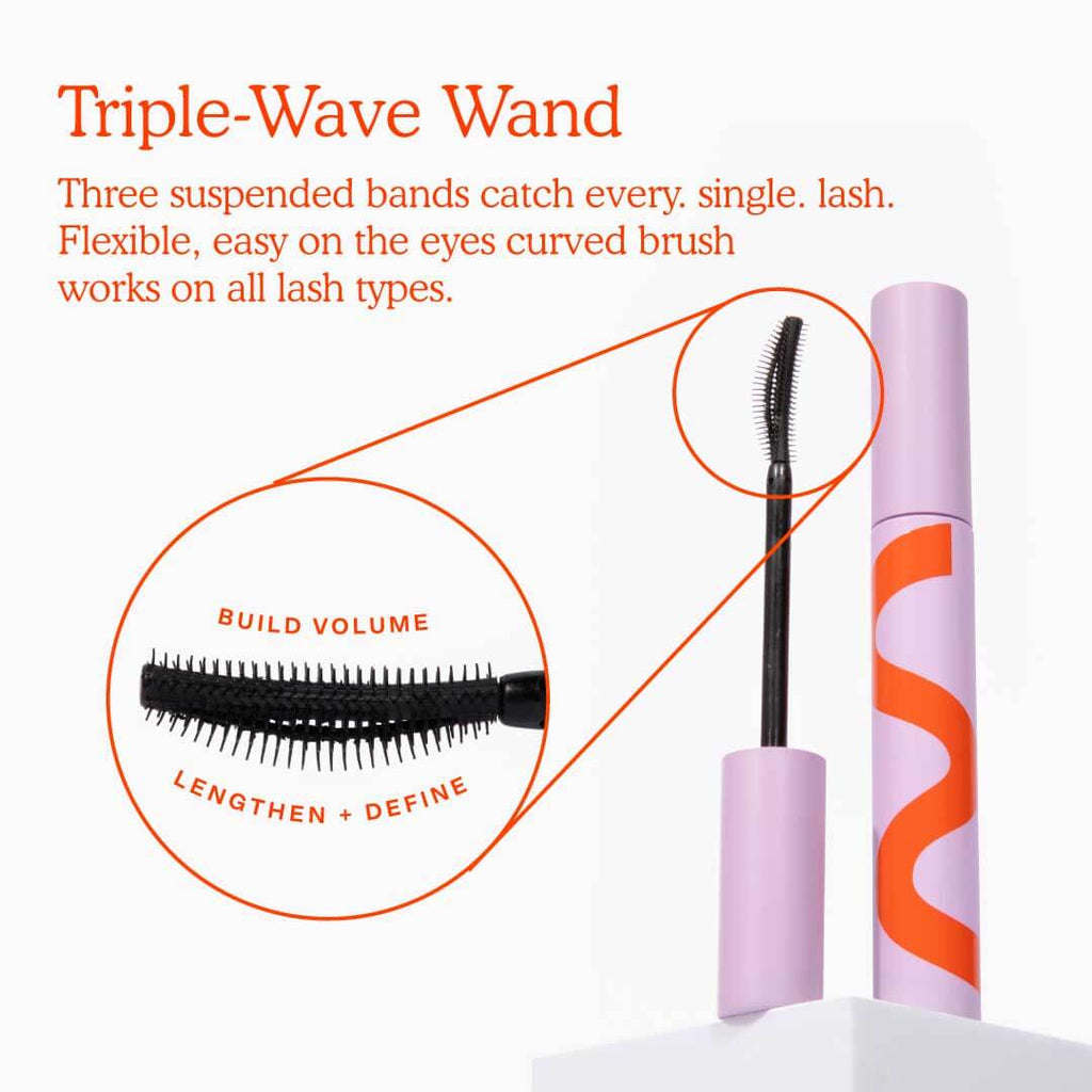 Mini MakeWaves Mascara in Jet